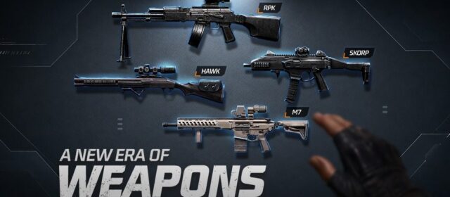 Las cuatro armas nuevas de Free Fire: RPK, Skorp, Hawk y M7