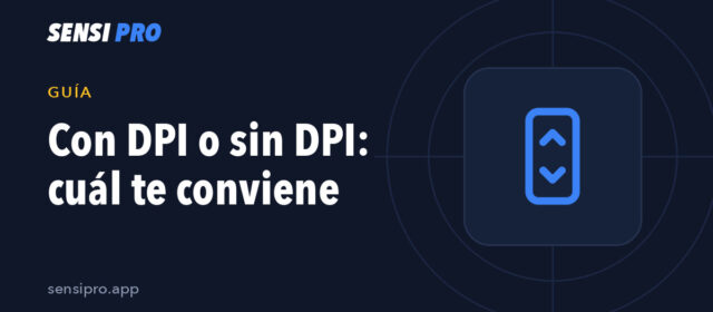 Con DPI o sin DPI: qué sensibilidad de Free Fire te conviene