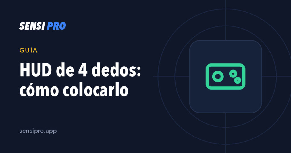 HUD de 4 dedos para Free Fire: cómo colocarlo y acostumbrarte
