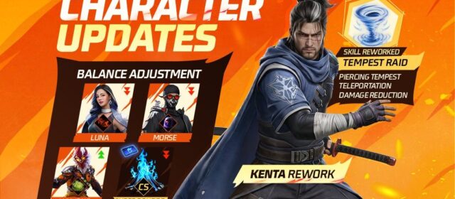 Kenta cambia por completo en Free Fire: así quedan él, Morse, Luna y Wukong