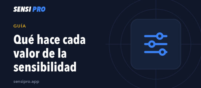 Qué hace cada valor de la sensibilidad en Free Fire
