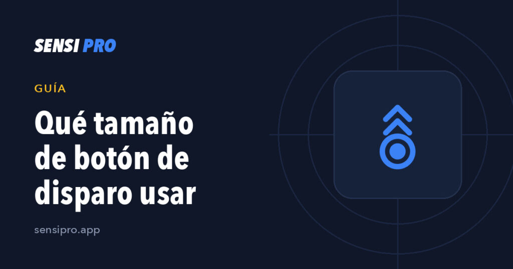 Qué tamaño de botón de disparo usar en Free Fire